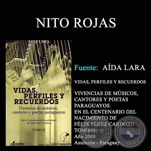 EFRAÍN NITO ROJAS - VIDAS, PERFILES Y RECUERDOS (TOMO II)